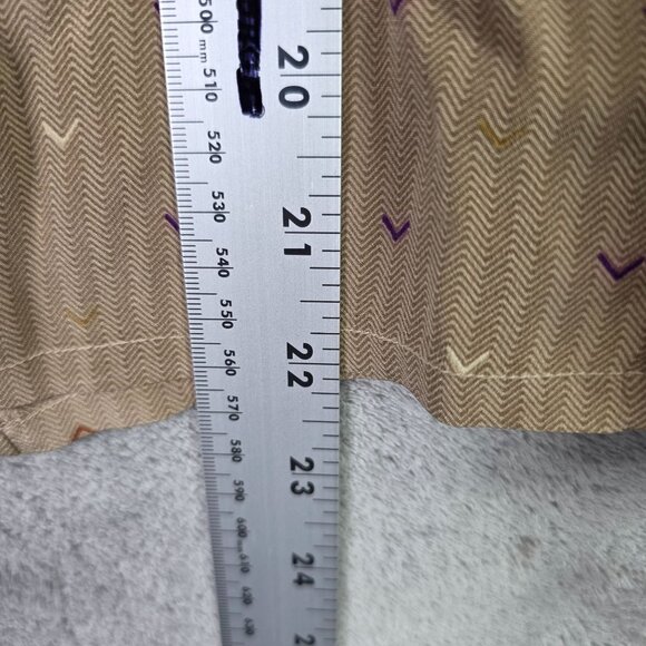 Womens Vintage Chinoise By Lolita Vital Silk Blouse & Skirt Set Taupe Subtle 12 - Picture 8 of 13